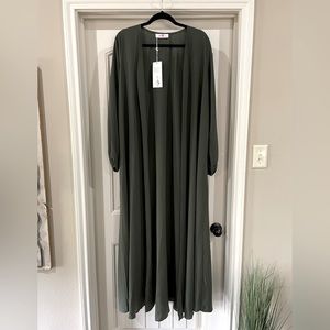 NEW with tags - Buddy Love olive duster (Size Small)